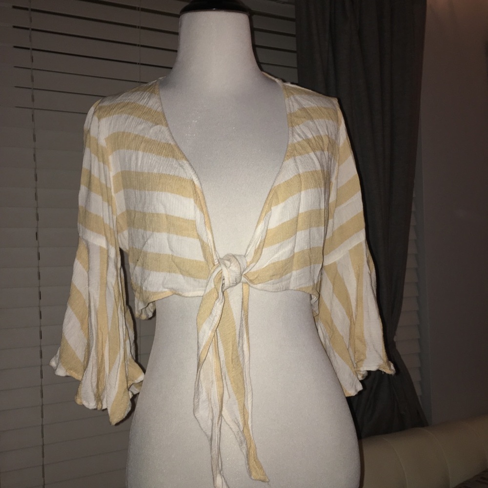 Tie Striped Top